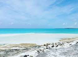 Bordering on two sides, the island has very contrasting coastlines. The western shoreline is comprised of soft, white sandy beaches, while the island'